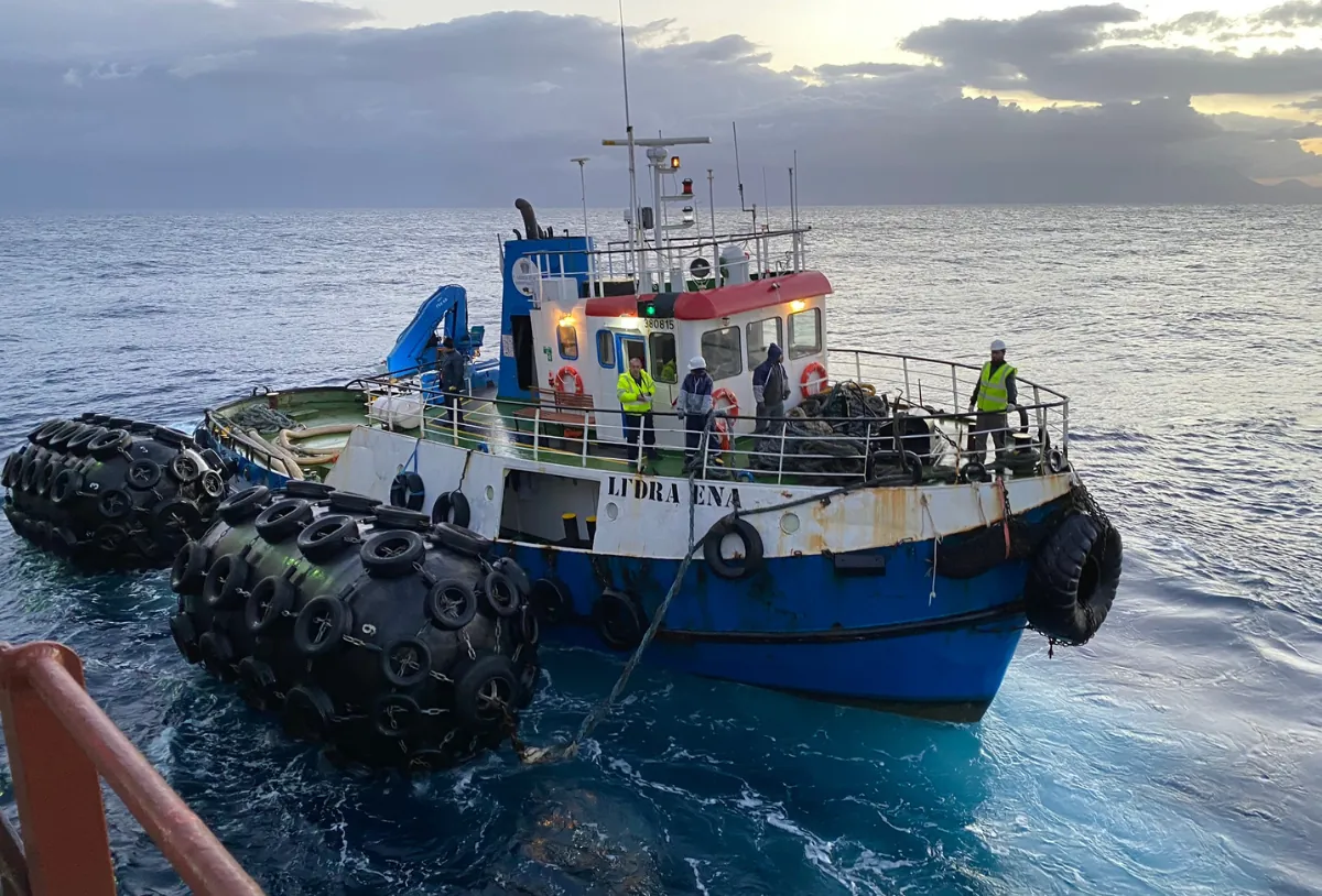 Ledra Ena tug at work